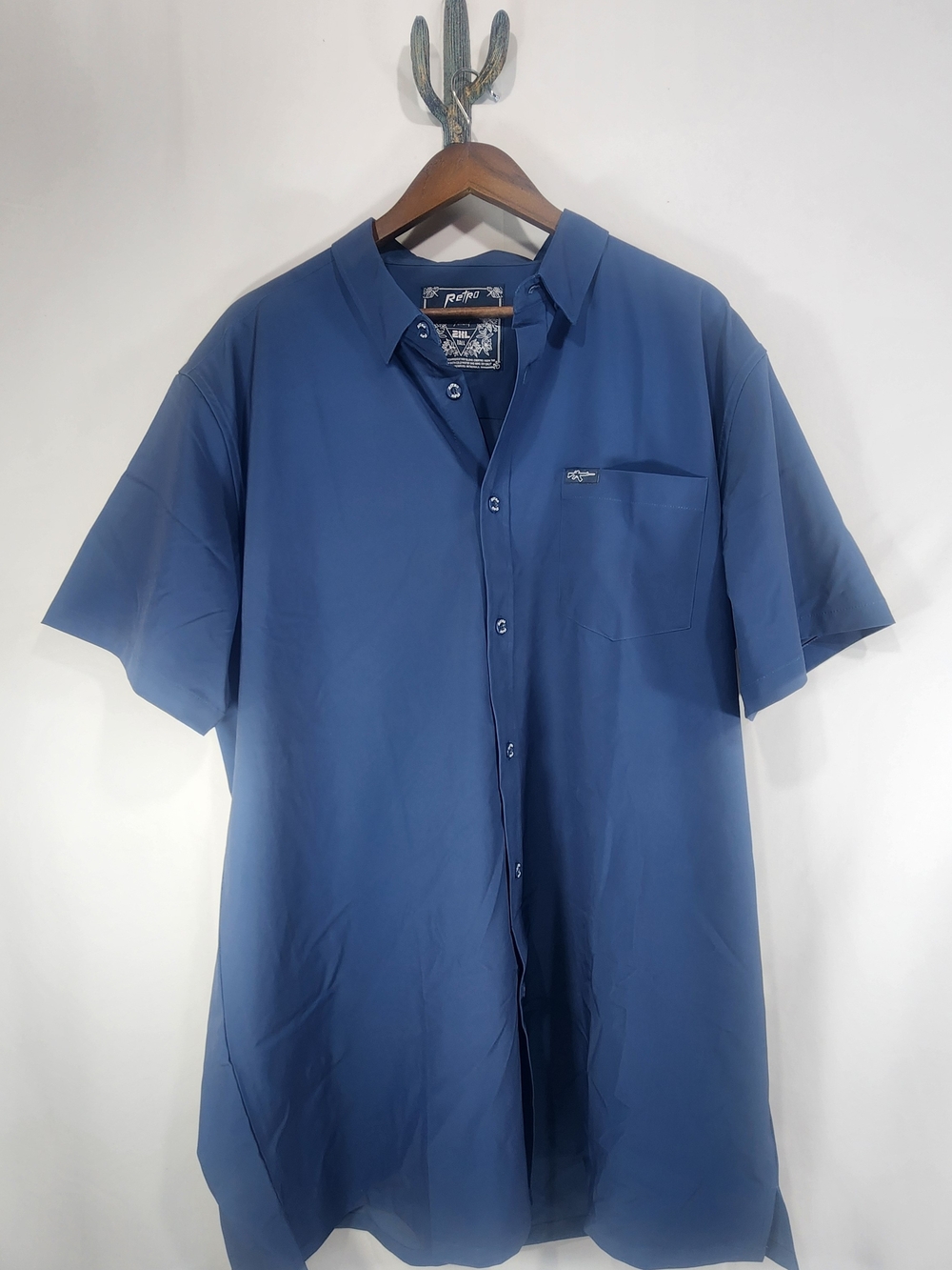 NWOT Retro Rifle Button Down Shirt - Mens  Size 2XL Tall